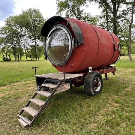 Luksusowy namiot Citerne-lit Montredon (Lot)