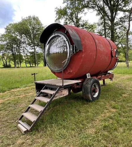 Luksusowy namiot Citerne-lit Montredon (Lot)