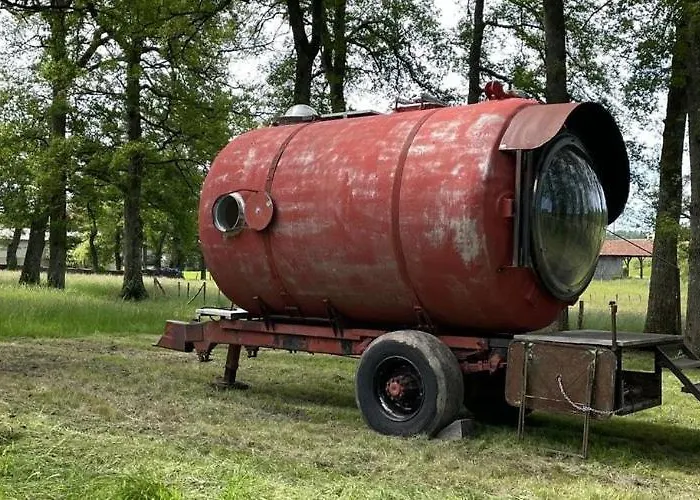 Luksusowy namiot Citerne-lit Montredon (Lot)